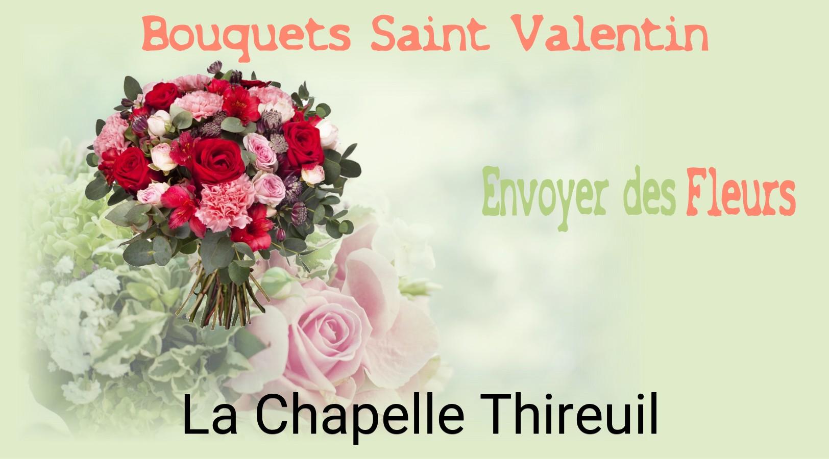 Roses de Saint-Valentin livrées à La Chapelle-Thireuil